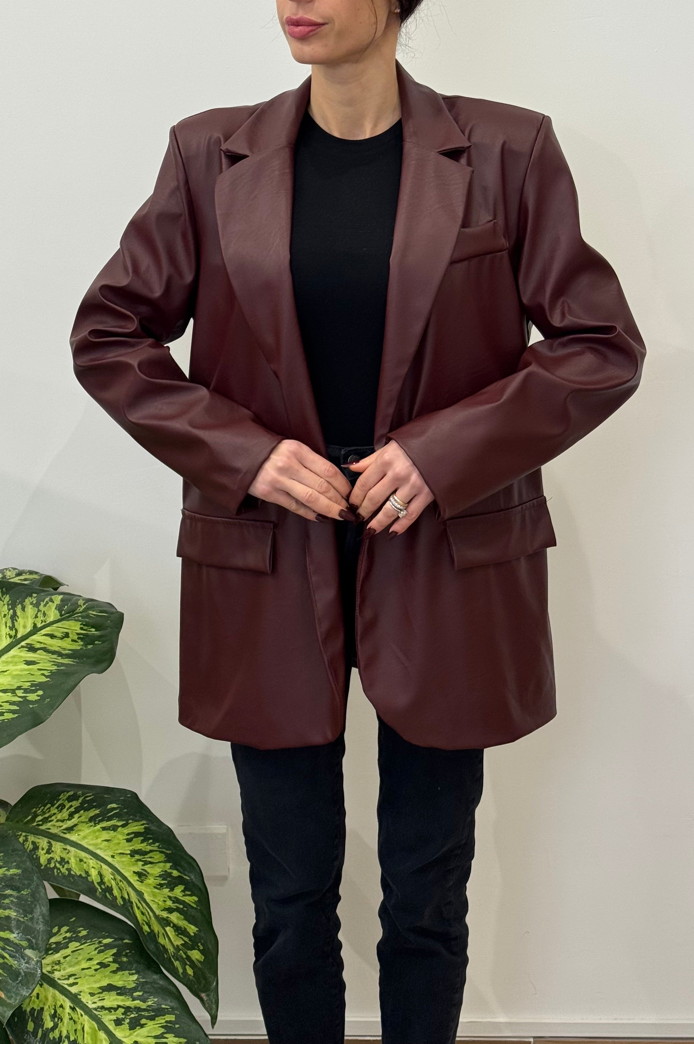 Blazer Ecopelle Moira