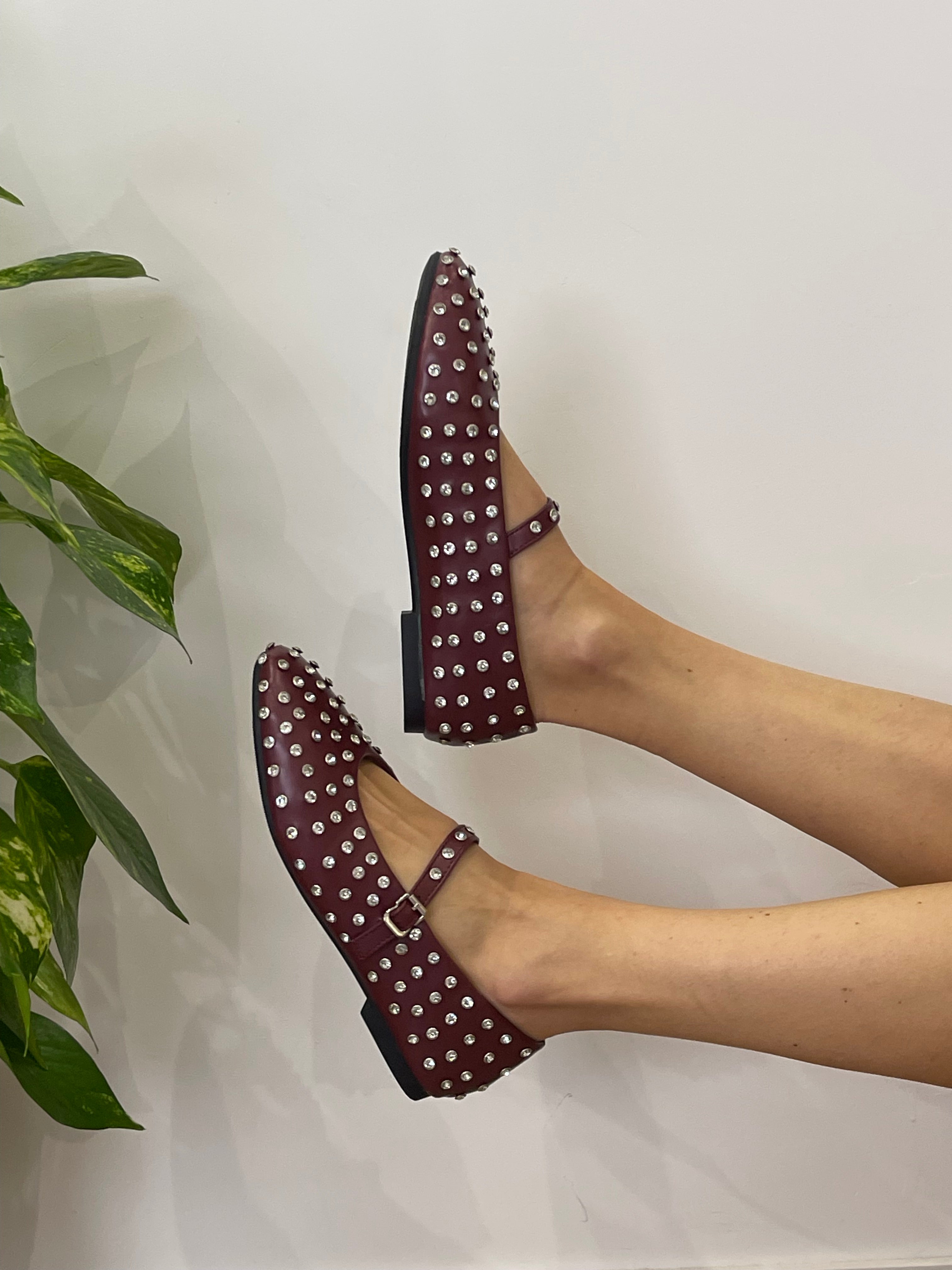 Ballerine Borchiate Zoe