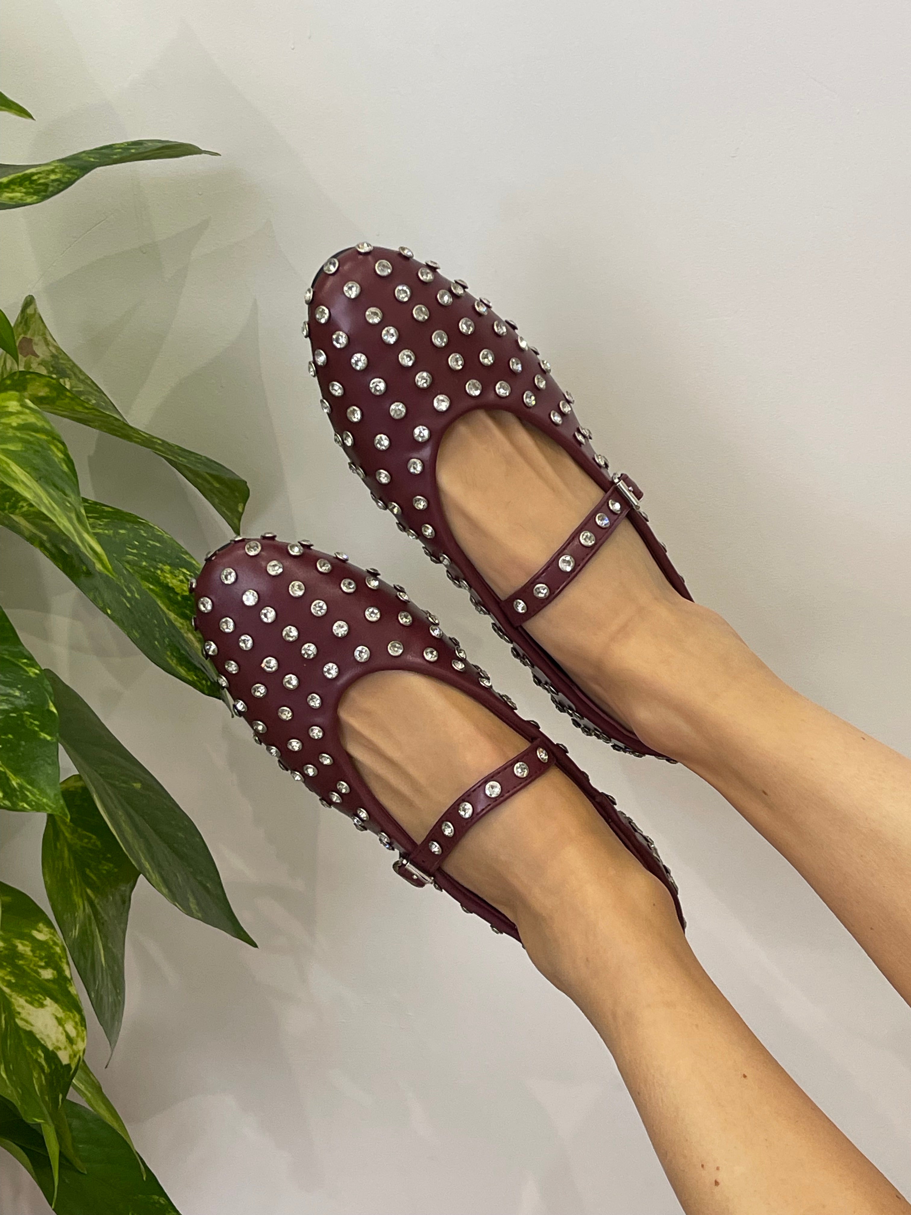 Ballerine Borchiate Zoe