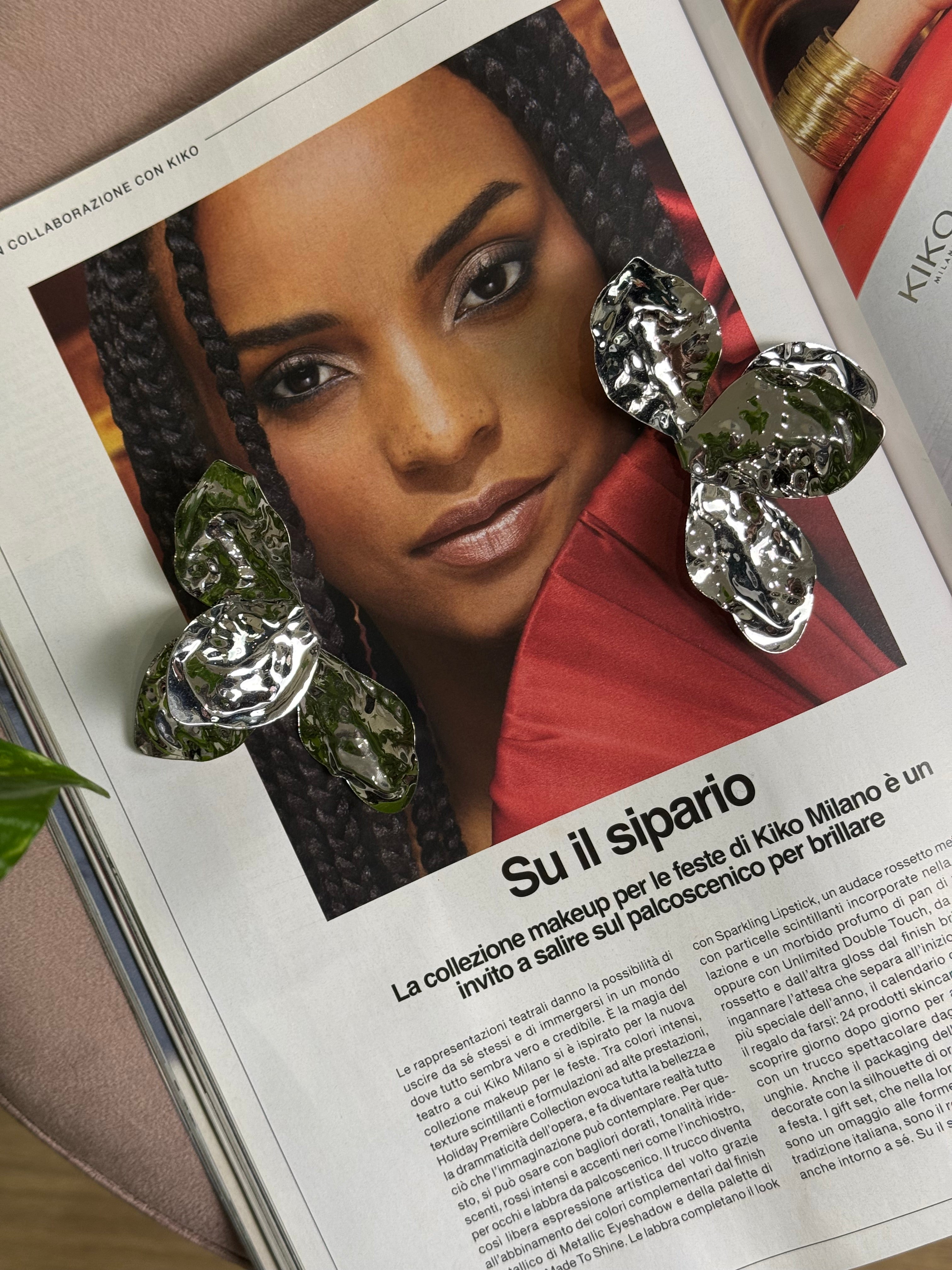 Orecchini Mezzo Fiore